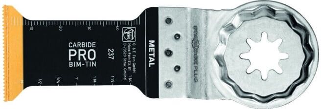 Fein StarlockPlus Lames de scie E-Cut Carbide Pro 32x60mm, lot de 3 (63502237220)