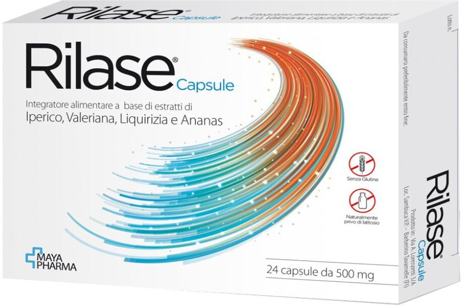 MAYA PHARMA Srl Rilase, 24 capsule