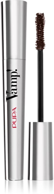 PUPA Milano Vamp! mascara for more volume shade 200 - Chocolate Brown 9 ml