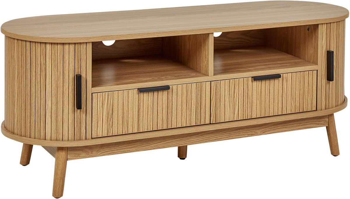 Beliani SELAH modern TV-meubel in lichthout