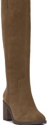 Lucky Brand Adana Riding Boot - Women's Pants Denim Bootcut Jeans in Dark Brown, Size 6