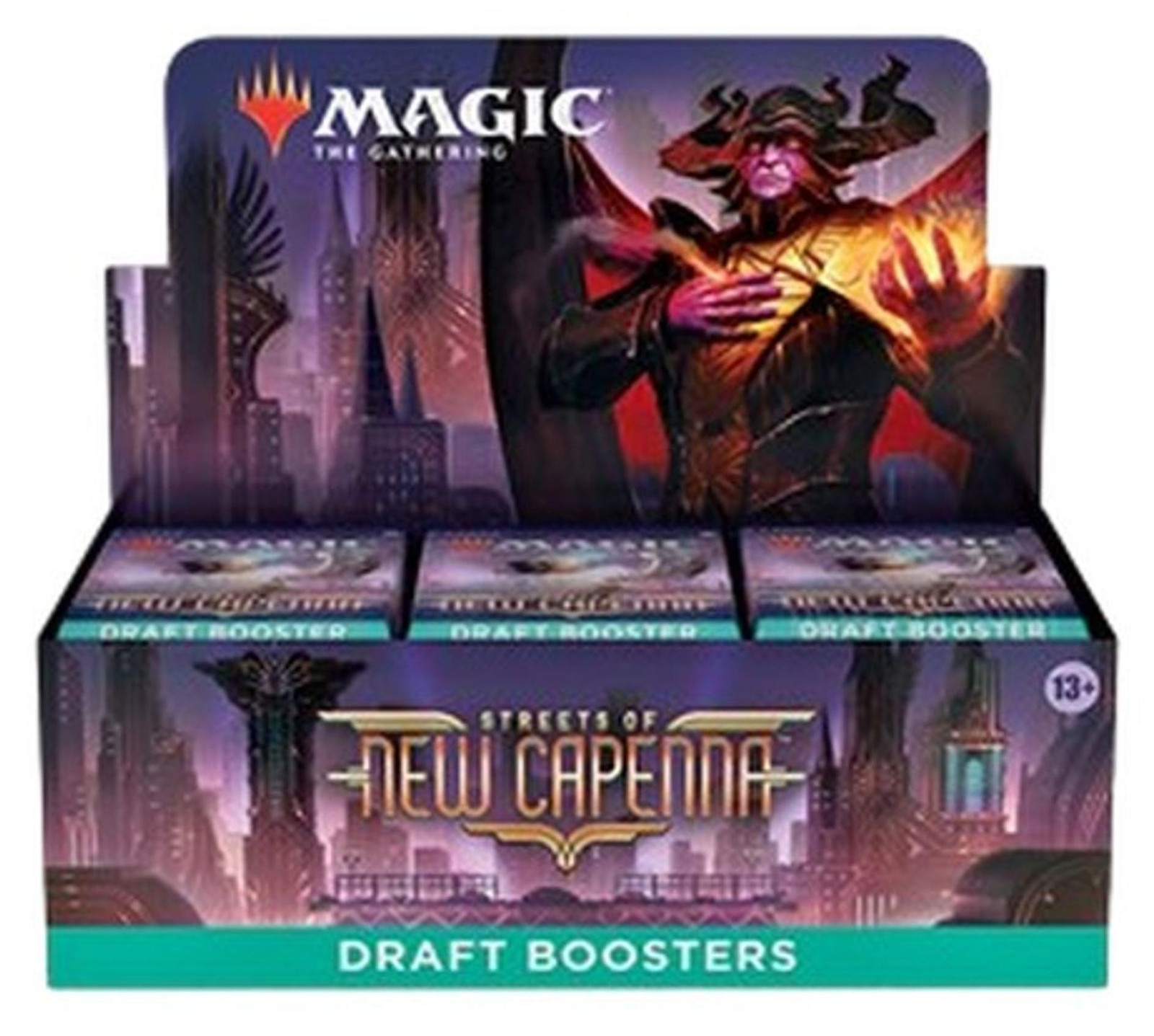 Wizards of the Coast Magic: The Gathering Streets of New Capenna Draft Booster Box
