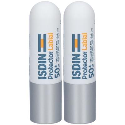 Isdin Protector Lippenbalsem Spf50+ x2 2x4 g Lippenstift