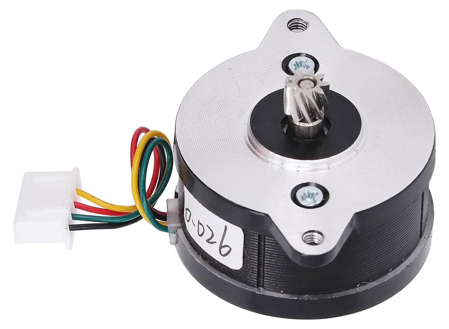 Dripio Stapmotor 2 fasen 1,8° 36 mm DC 2,4V 1A 110 mNm Roestvrij staal