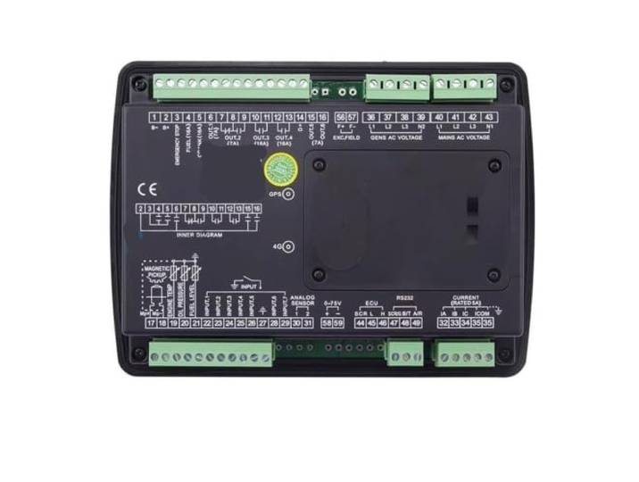 Generator AMF Start Controller Passend for LXC6120N LXC6110N LXC6120N LXC6110N LXC6120E Genset-Controller USB RS485 AMF LCD-Panel-Ersatz