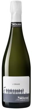 """Mousse Fils""" """Mousse Fils L'Orage Blanc de Blancs Extra Brut Champagne - France"""