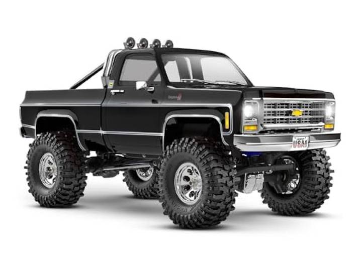 TRAXXAS TRX-4M CHEVROLET K10 1:18 Schwarz, Kompaktlader, Auto, Kind, Kinder (unisex)