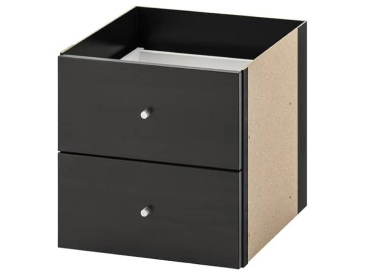 IKEA kALLAX avec 2 tiroirs brun 33 x 33 cm\, compatible avec étagère eXPEDIT