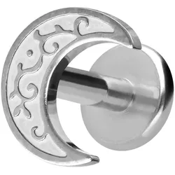 Titan Labret mit Innengewinde MOND