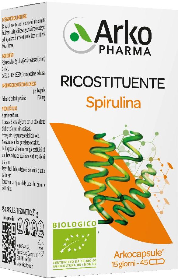 ARKOFARM Srl Arko Spirulina, 45 Capsule