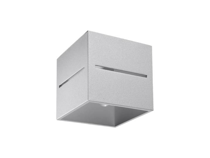 Design Deckenlampe „Lobo“ 1-flammig Grau Sollux Lighting