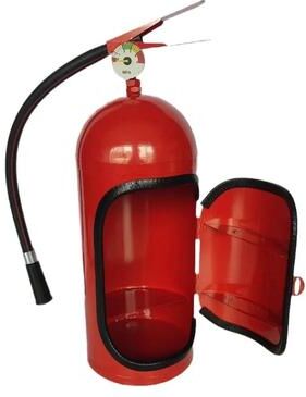 HomeDecorAndMore LLC Mini Fire Extinguisher Wine Box Mini Bar Unique Firefighter Gift & Home Decor style B