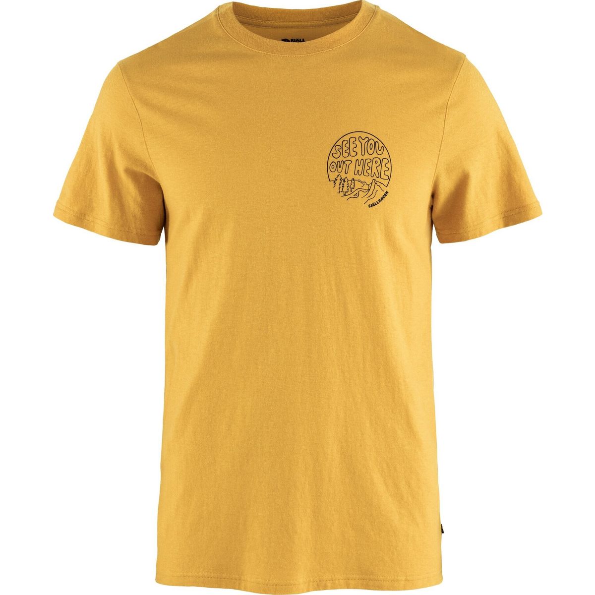 Fjällräven Hemp Blend Out Here T-shirt M ochre (160) S F12600265-160-S