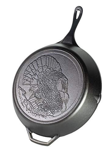 Lodge Wildlife Gietijzeren Koekenpan Kalkoen L12SKWLTKY, 33,6 cm
