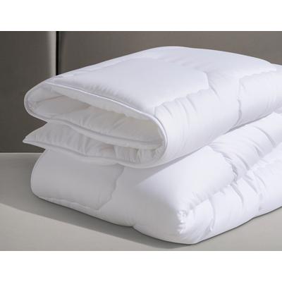 Kunstfaserbettdecke FAN "Sanamed 95", weiß, B:155cm L:220cm, Bezug: 100% Polyester. Füllung: 100% Polyester, Bettdecken, kochfest und langlebig