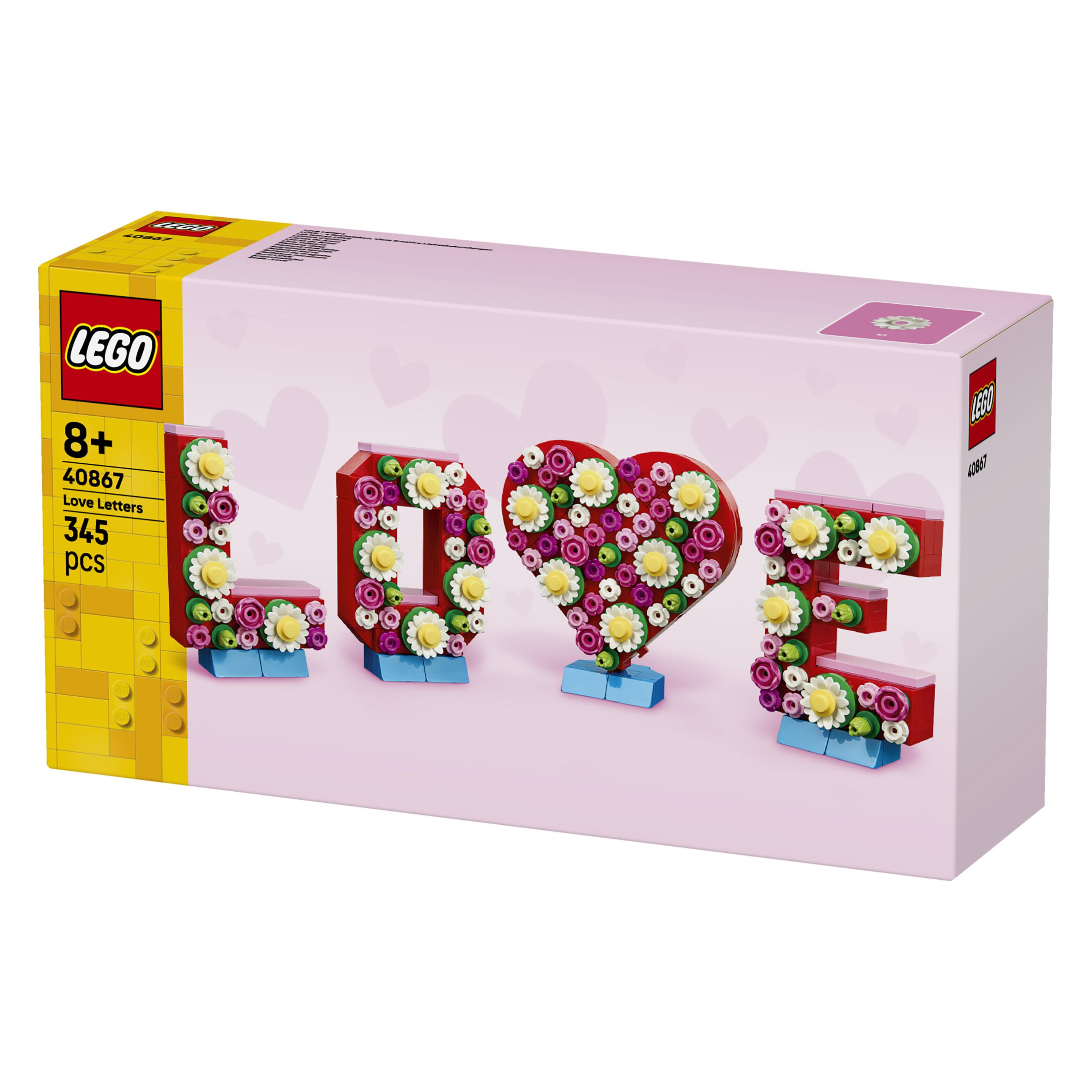LEGO LOVE - 4 Buchstaben (LEGO Iconic) (40867)