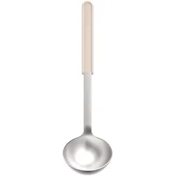 Mepal Chef It Edelstahl Suppenkelle aus Polypropylen mit großem Fassungsvermögen 32 cm chalk