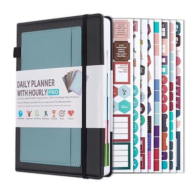 Tagesplaner Notizbuch Produktivitätsplaner Wochenplaner Monatsplaner Terminkalender To-Do-Liste Notizbuch A5 Größe 1 Stück