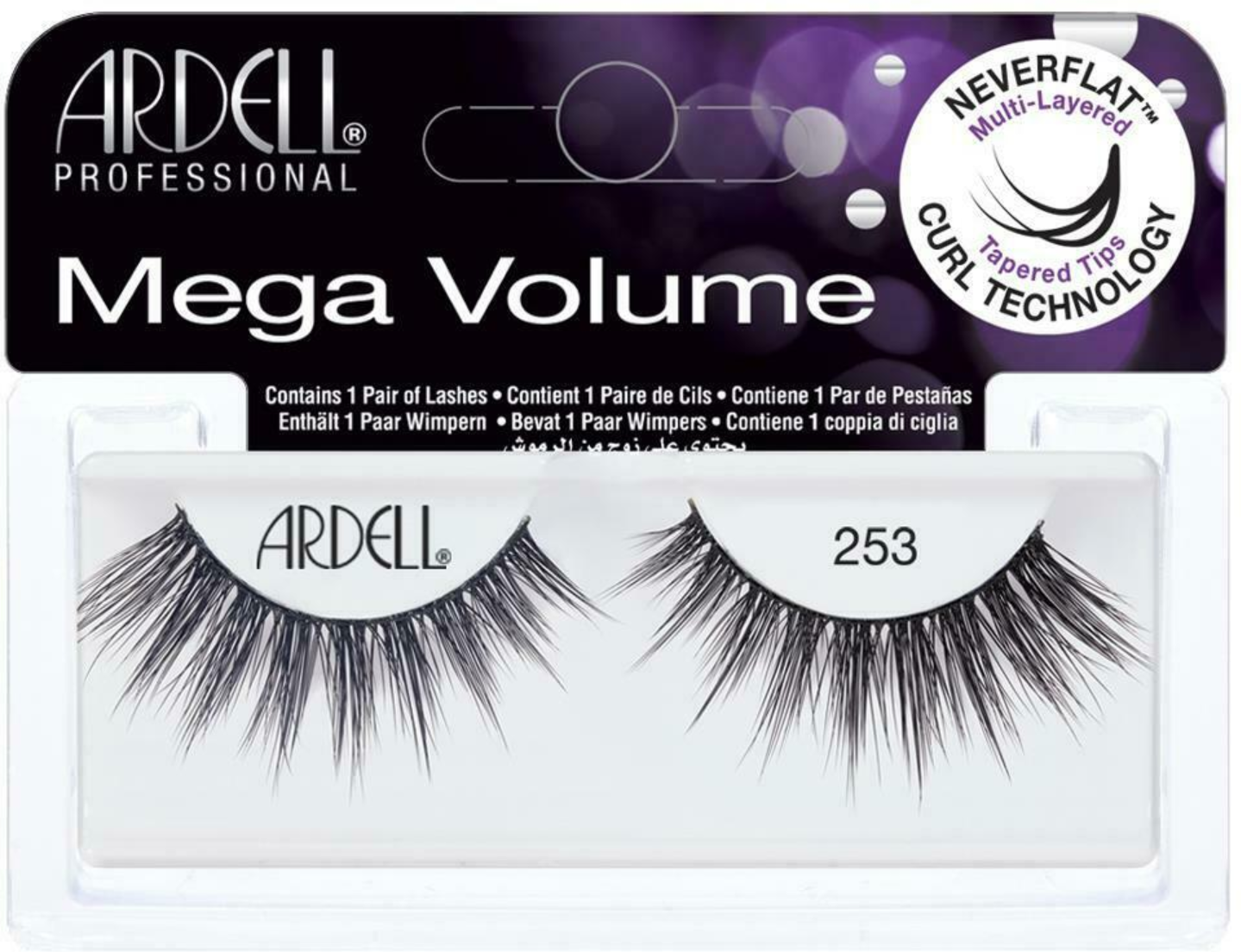 Ardell Mega Volume Falsche Wimpern Schwarz 253