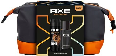 Axe Dark Temptation EDT 100 ml + Desodorizante 150 ml + Necessaire Lote