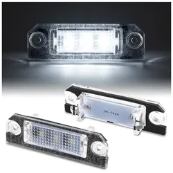 LED-Kennzeichenbeleuchtung passend für VW Golf 5 Passat CC + B6 Polo 6N + 9N