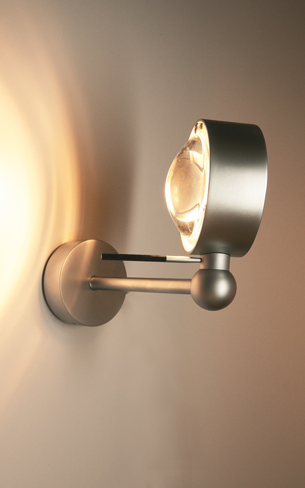 Top Light LED-Wandleuchte PUK MAXX SIDE SINGLE 10cm Nickel matt 2-30823 4251349311050