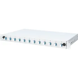 DIGI DN-96331-9 - LWL Spleißbox, 1HE, bestückt, 12x LC DX, OS2