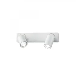 Ideal Lux 229041 Decken- und Wandleuchte Spotleuchte Rudy 2x35W | GU10 - weiß