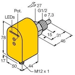 Turck Eintauchsensor FCSG1/2A4P2AP8XH1140