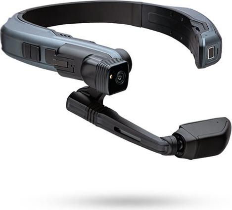RealWear 127031, Dediziertes obenmontiertes Display, Schwarz, Einfarbig, Akku, 0 - 50 °C, USB Typ-C