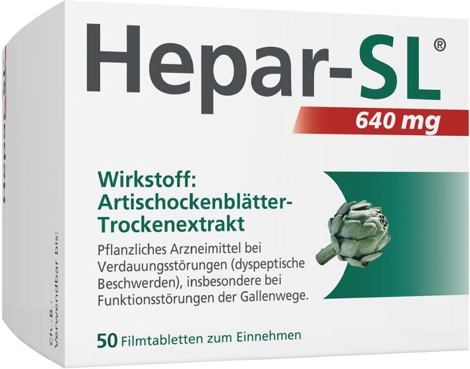 Hepar SL Hepar-SL 640 mg Filmtabletten