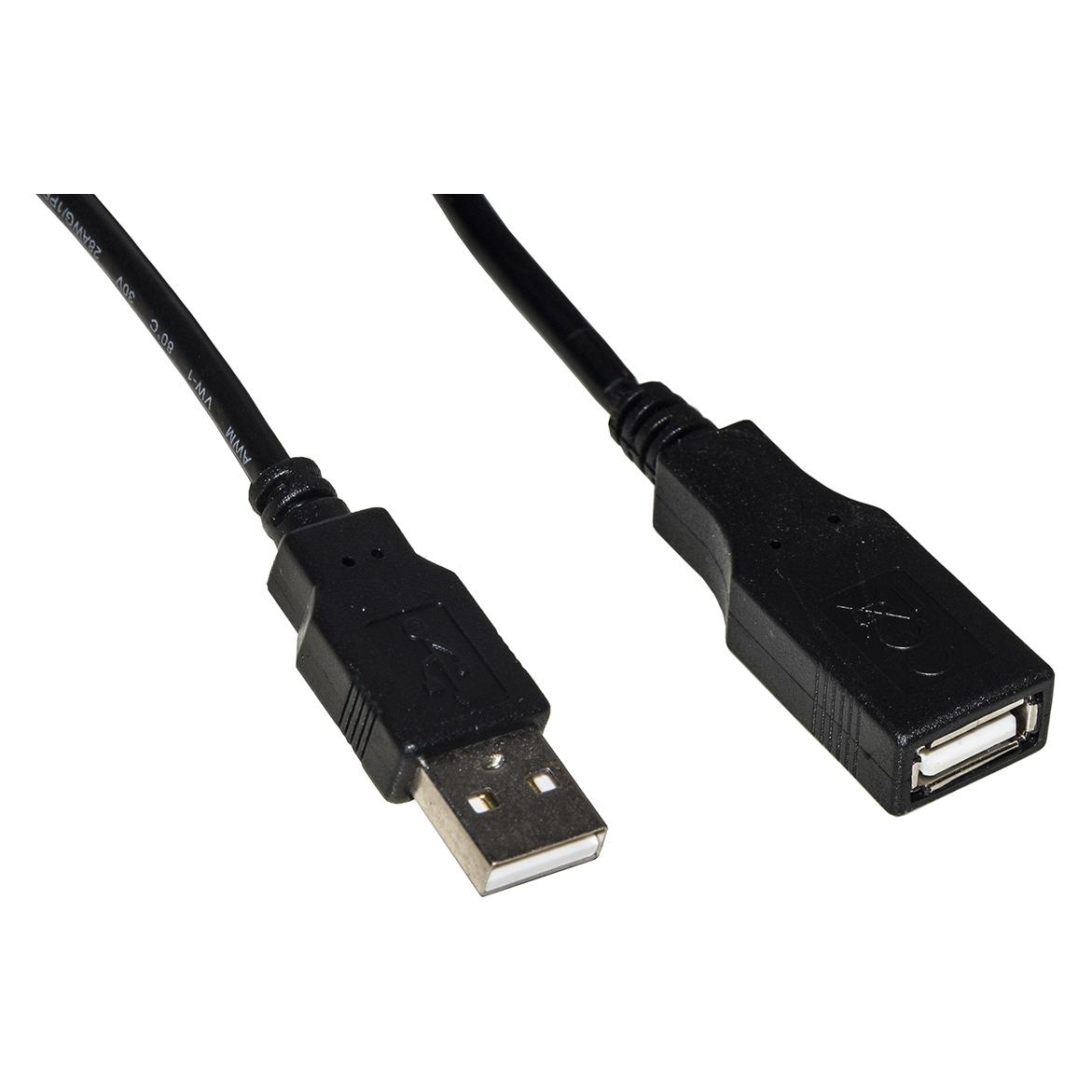 Link USB-2.0-Steckerkabel (3 m, USB 2.0) (LKCUSB3)