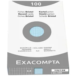 Exacompta, Karteikarten, Karteikarten (205 g/m2)