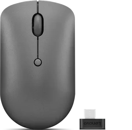 Lenovo 540 USB-C Compact Wireless Mouse (Storm Grey)