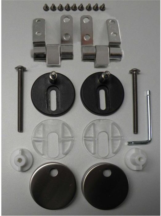 Pagette Befestigungs-Kit 100-7000 Edelstahl, für Junior ohne Deckel, Senator ohne Deckel, Universal ohne Deckel