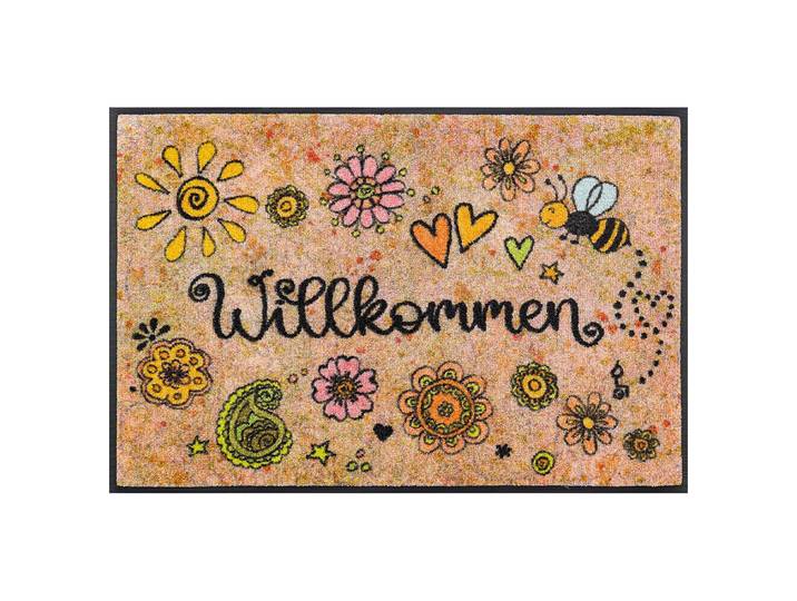 Paillasson Bring Glück 75 x 50cm Beige