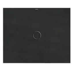 Bette BetteFloor Duschfläche 8631-790PLUS,T1 110x90cm, Glasur, Mini-Wannenträger, Midnight