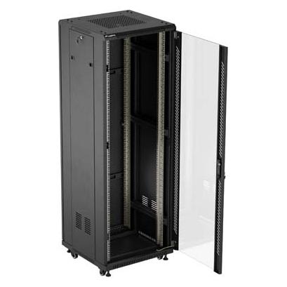 Lanberg FF01-6637-12B Rack 37U Freistehendes Gestell (37 HE, 19 Zoll Rack) (FF01-6637-12B)