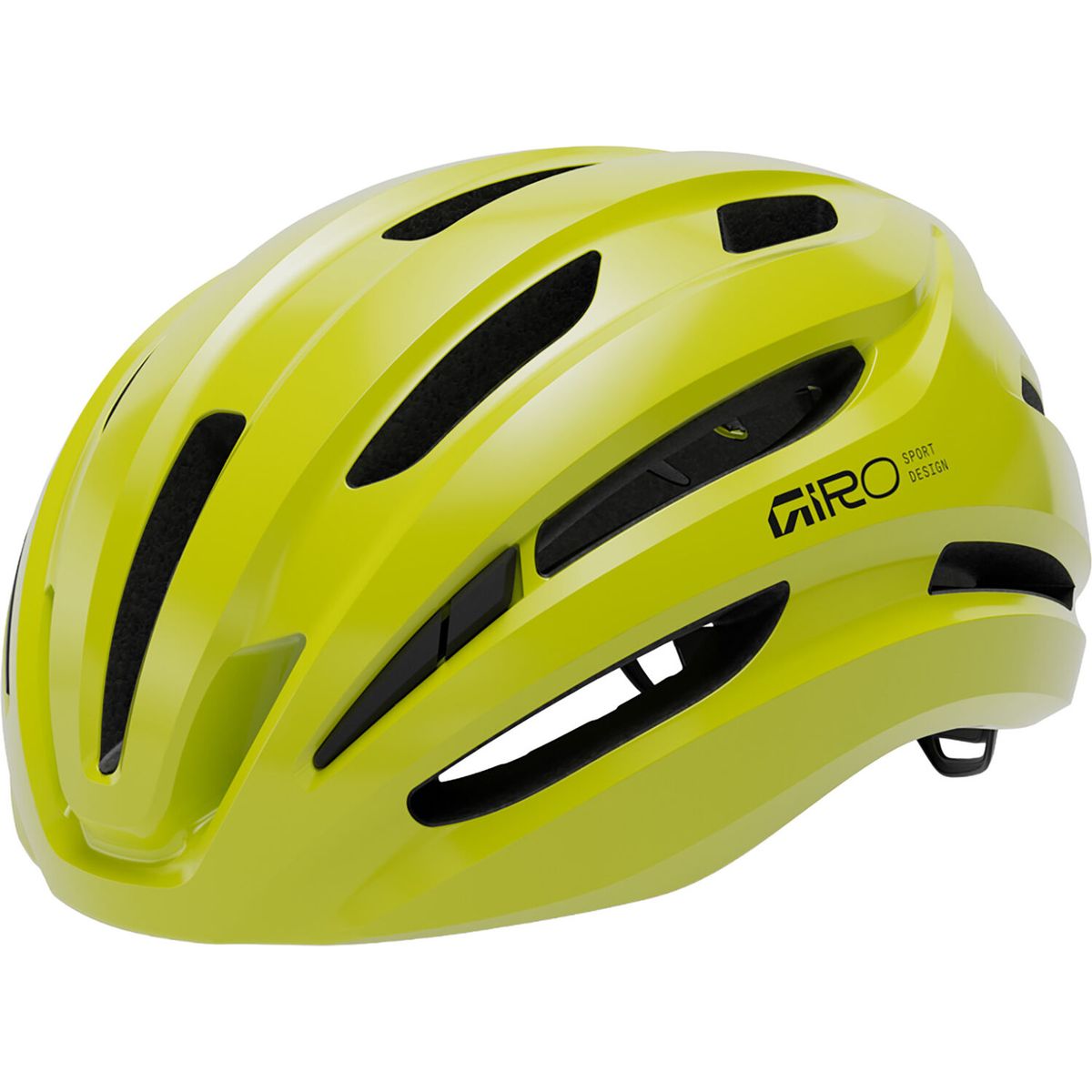 Giro Isode II Fahrradhelm gloss hi viz yellow OS 200347-001
