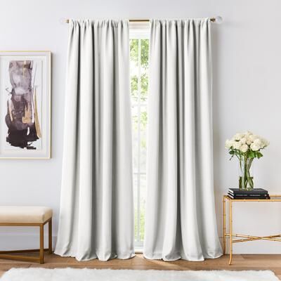 Karl Lagerfeld Paris Silky Cloud Blackout Curtain Panel Pair