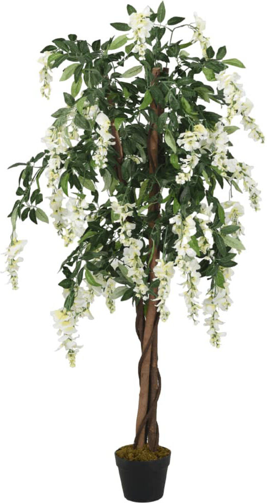 The Seasonal Aisle Faux Wisteria Tree in Pot Green 150cm H x 86cm W