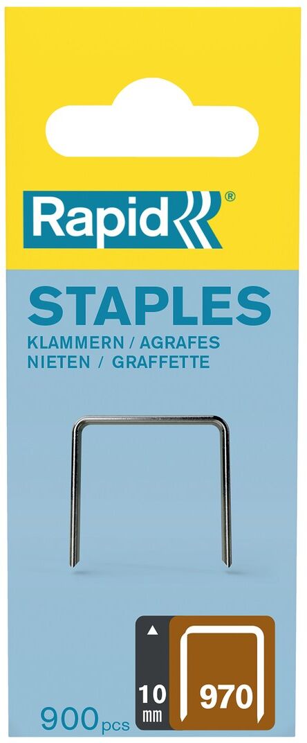 Isaberg Rapid AB Rapid Typ 970 Flachdrahtklammer 10 mm