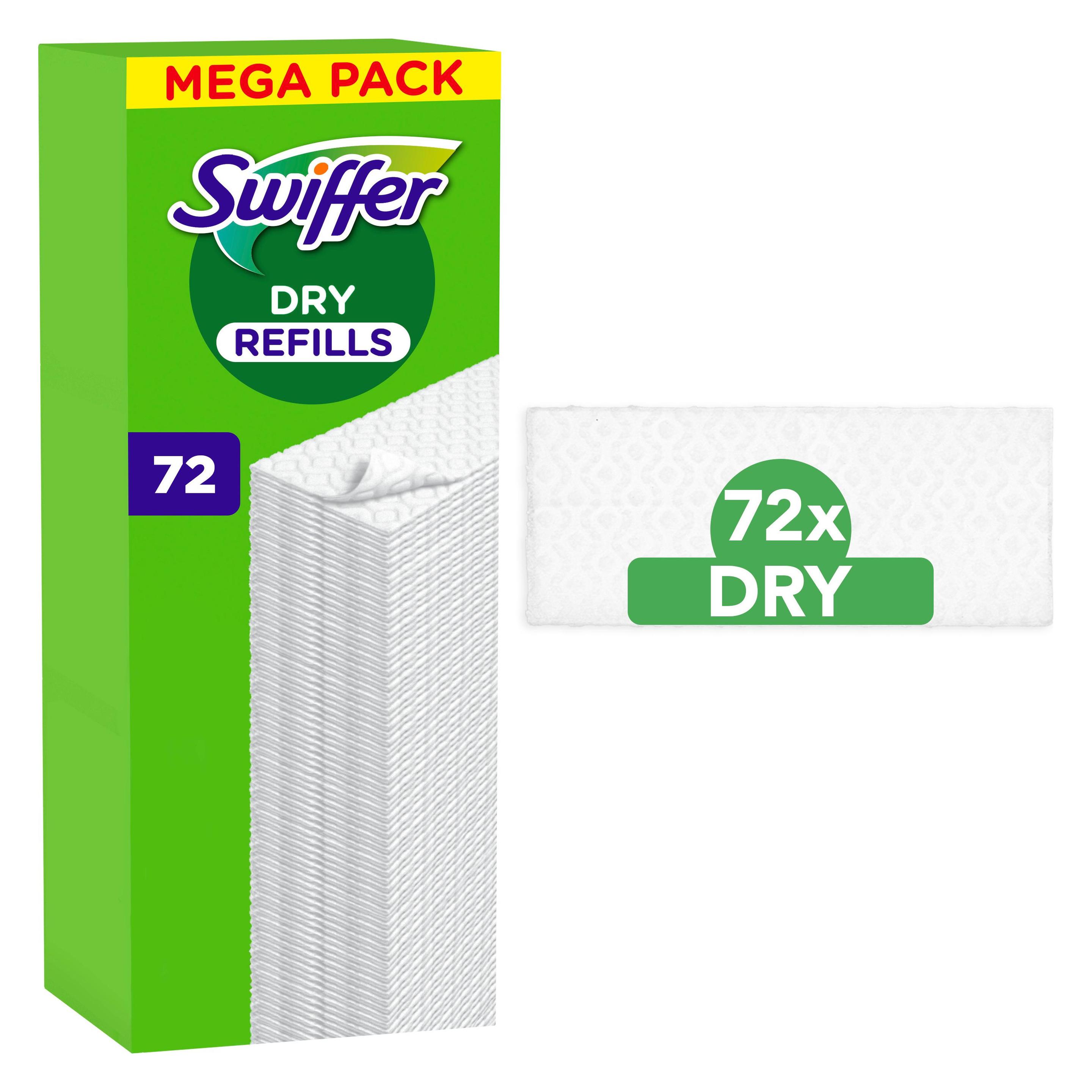 Swiffer Reinigungspad Bodenwischer Dry Nachfülltücher 72 (72 Stk.) (8006530389457)