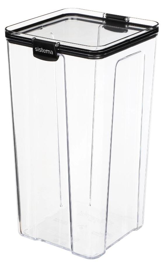 Sistema Plastics Voorraadbus Lucht- en waterdicht 4 liter Transparant