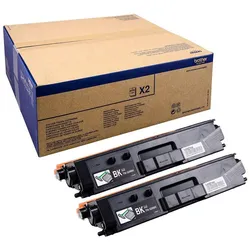 Brother Original TN329BK Toner Doppelpack schwarz 2x 6.000 Seiten (TN-329CTWIN)