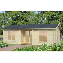 Palmako Ferienhaus Anna 26,8 + 1,9 m2 - 70 mm