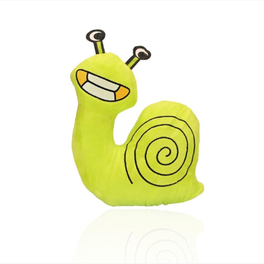 Wiztex Banban Tuin Slak Pluche Knuffel, 20 cm