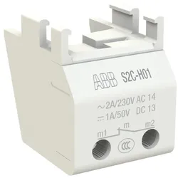 ABB S2C-H01 Integrierter Hilfsschalter 1 Öffner mit Schieber für MCB + AFDD 2CDS200970R0031