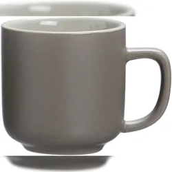 Ritzenhoff & Breker Espresso Obertasse Jasper Keramik Geschirr 100 ml taupe