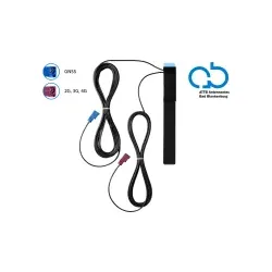 ACV Glasklebeantenne GPS GNSS GSM UMTS LTE Fakra(f) 153-4576-02
